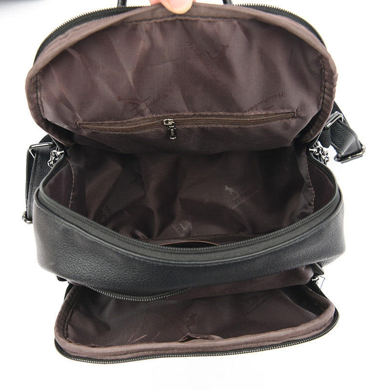 Foreign Trade Backpack Women's 2024 New Korean Style Fashion Women's Backpack Large Capacity Travel Bag Mommy Bag - PATOGAZ