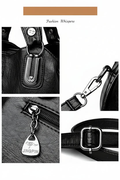 Handbag Women's Summer New Women's Shoulder Crossbody Bag Fashionable All-match Middle-aged and Elderly Mother's Hand Bag Small Satchel - PATOGAZ