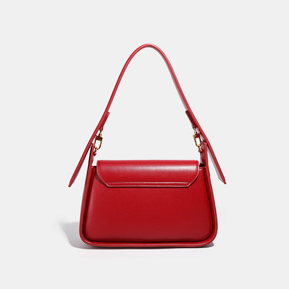 Red Bag for Women 2026 New Style Underarm Bag Light Luxury Brand Bridal Wedding Bag Daily Use Crossbody Handbag - PATOGAZ
