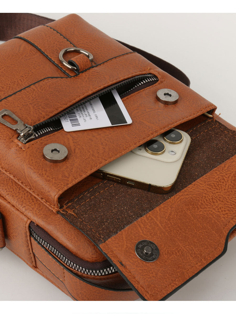 Men's Bag Handbag Shoulder Bag Travel Men's Bag Briefcase Business Computer Bag Men's Crossbody Bag Business Wallet - PATOGAZ
