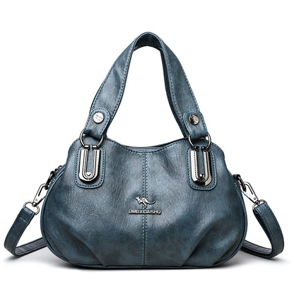Handbag Women's Summer New Women's Shoulder Crossbody Bag Fashionable All-match Middle-aged and Elderly Mother's Hand Bag Small Satchel - PATOGAZ