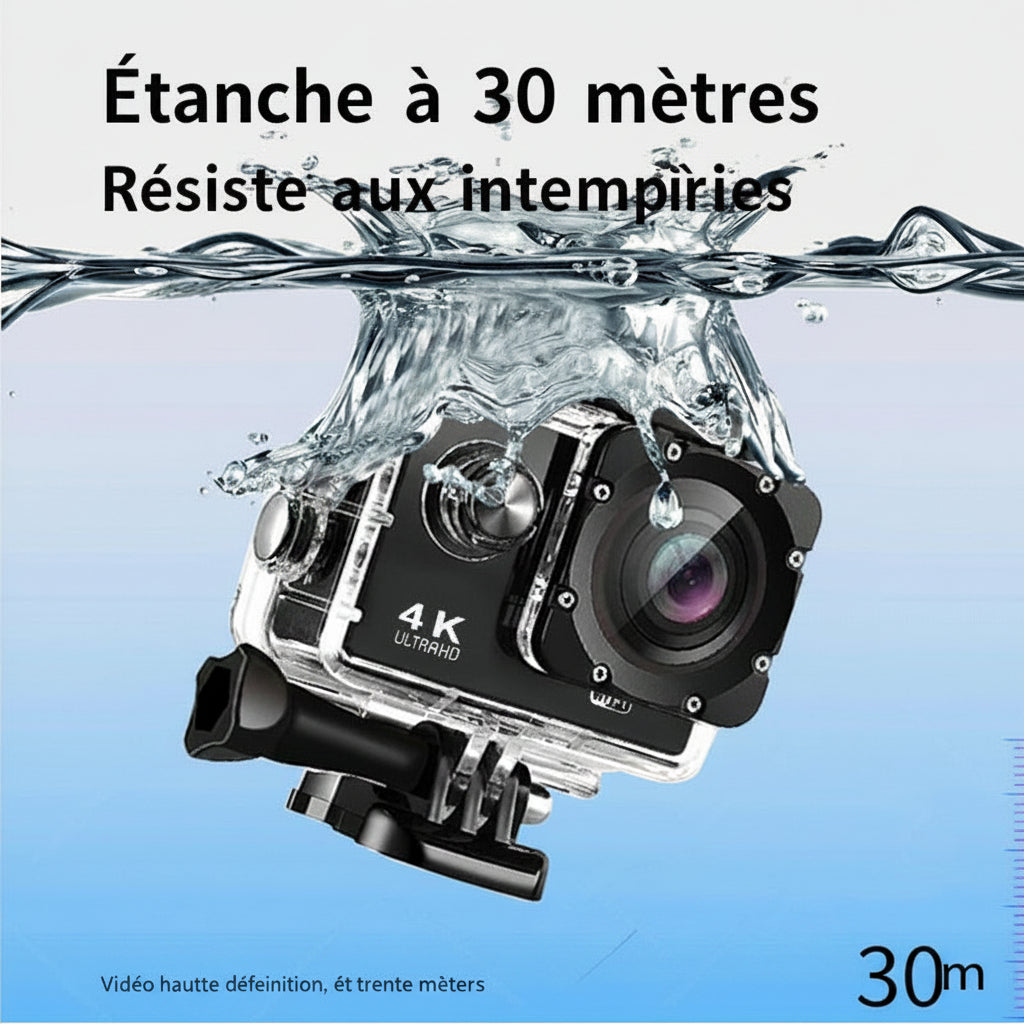 4K sports camera camera wifi diving sports camera DV HD waterproof outdoor underwater camera - PATOGAZ
