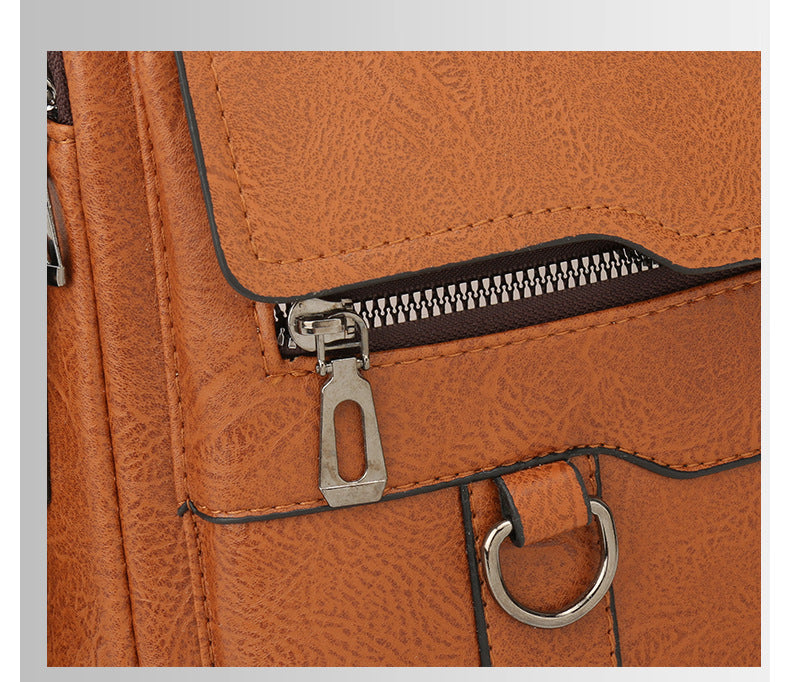 Men's Bag Handbag Shoulder Bag Travel Men's Bag Briefcase Business Computer Bag Men's Crossbody Bag Business Wallet - PATOGAZ