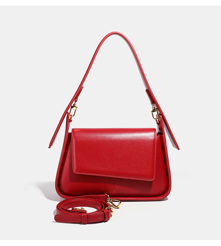 Red Bag for Women 2026 New Style Underarm Bag Light Luxury Brand Bridal Wedding Bag Daily Use Crossbody Handbag - PATOGAZ
