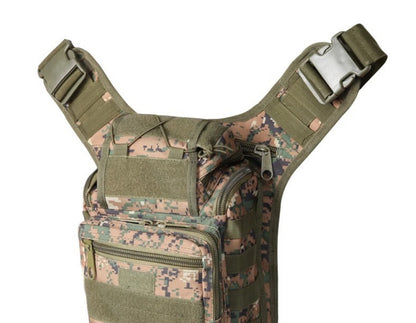 Cross-Border Plover Saddle Bag, Cross-Border Outdoor Multi-Functional Tactical Crossbody Bag, Military Fan Cycling Camera Bag, Camouflage Cycling Bag - PATOGAZ