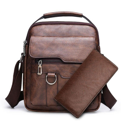 Men's Bag Handbag Shoulder Bag Travel Men's Bag Briefcase Business Computer Bag Men's Crossbody Bag Business Wallet - PATOGAZ