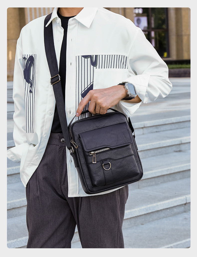 Men's Bag Handbag Shoulder Bag Travel Men's Bag Briefcase Business Computer Bag Men's Crossbody Bag Business Wallet - PATOGAZ