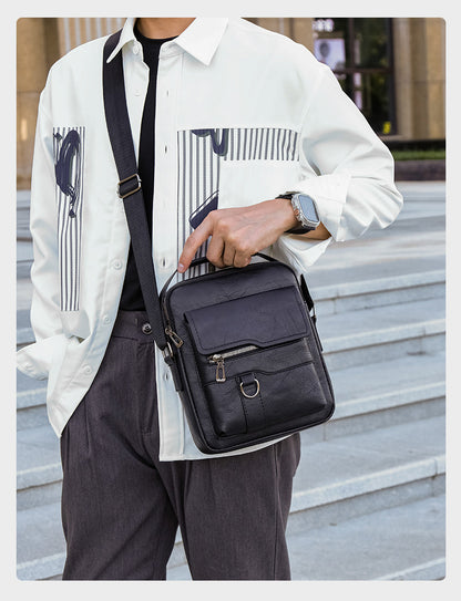 Men's Bag Handbag Shoulder Bag Travel Men's Bag Briefcase Business Computer Bag Men's Crossbody Bag Business Wallet - PATOGAZ