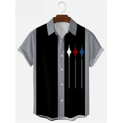 T-shirt Oversize Unisexe Rayures & Notes de Musique — Style Hip-Hop Streetwear