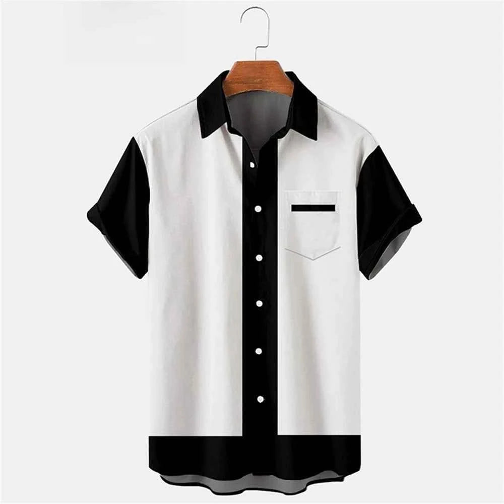 T-shirt Oversize Unisexe Rayures & Notes de Musique — Style Hip-Hop Streetwear