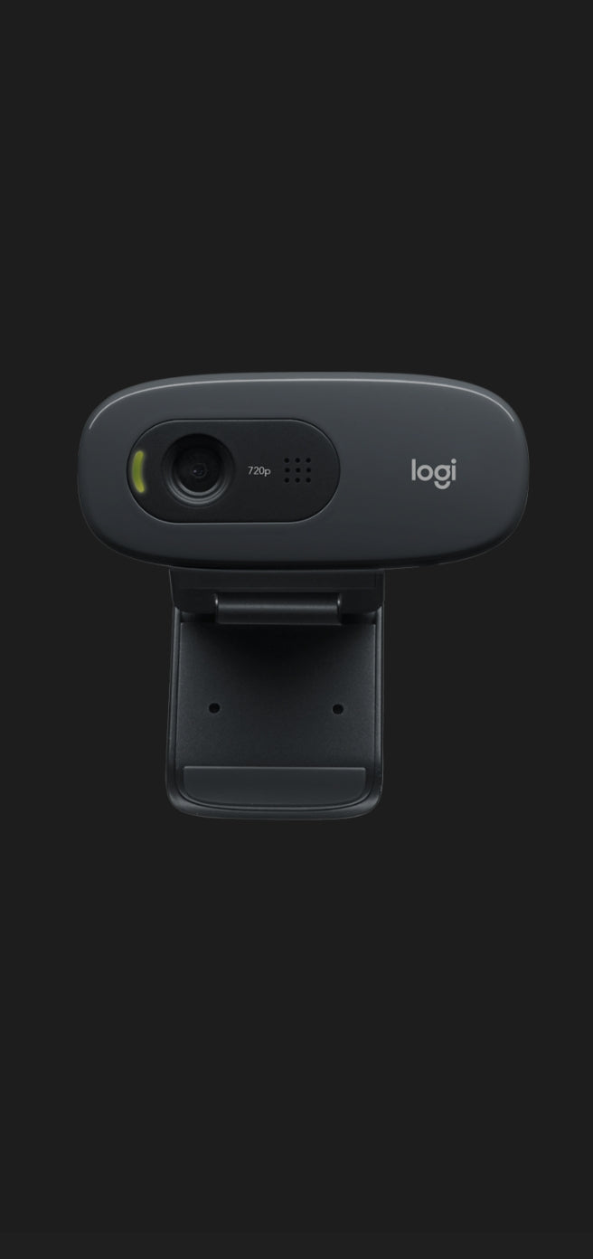 Webcam Logitech C270            HD 720p / Micro Antiparasites / Compatible PC, Mac, Chromebook