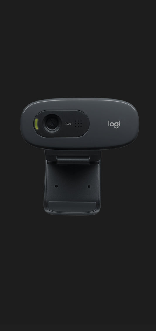 Webcam Logitech C270            HD 720p / Micro Antiparasites / Compatible PC, Mac, Chromebook