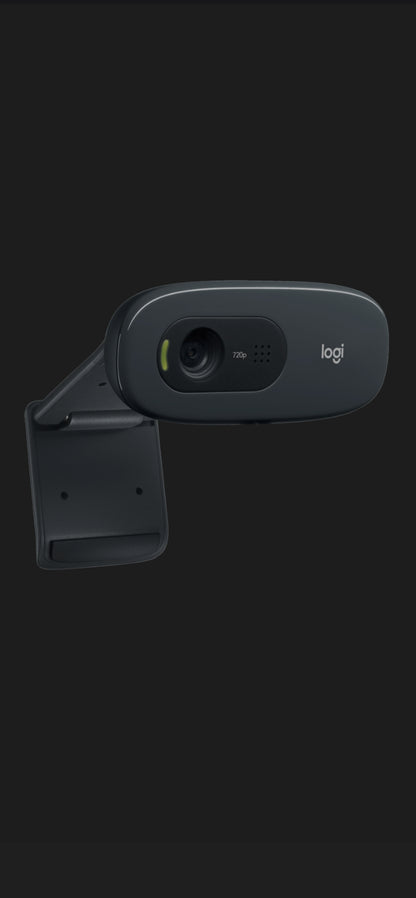 Webcam Logitech C270            HD 720p / Micro Antiparasites / Compatible PC, Mac, Chromebook