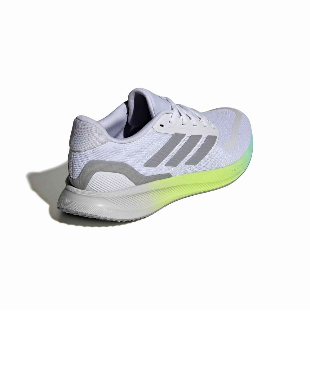 Chaussures Sneakers Running Homme Adidas Runfalcon 5 Gris Blanc Fluorescent - PATOGAZ