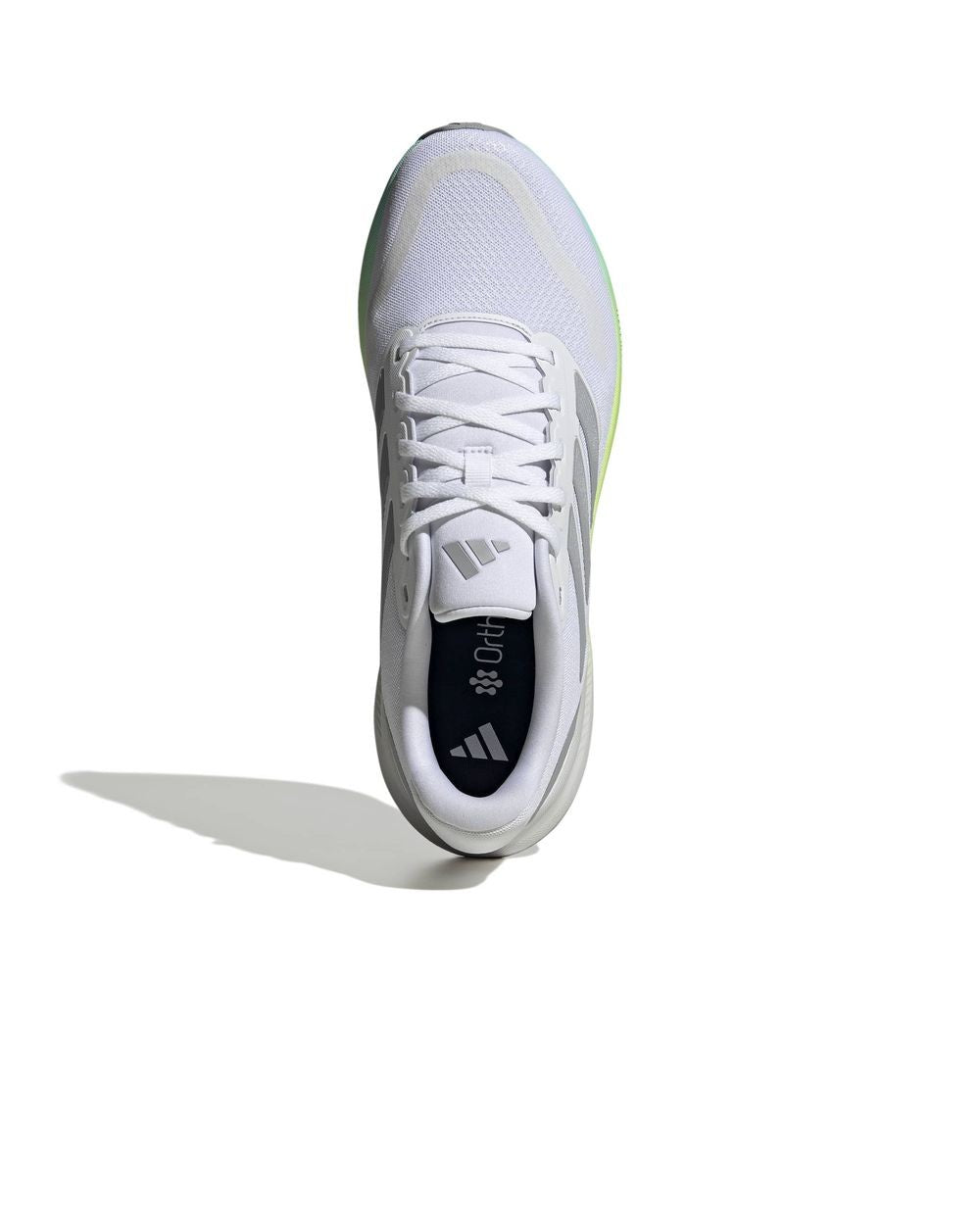 Chaussures Sneakers Running Homme Adidas Runfalcon 5 Gris Blanc Fluorescent - PATOGAZ