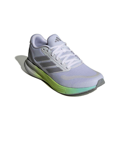 Chaussures Sneakers Running Homme Adidas Runfalcon 5 Gris Blanc Fluorescent - PATOGAZ