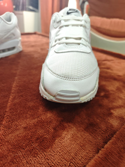 Nike Air Max 90 "Multi Swoosh"  Blanc / Cramoisi — UK 11 / EU 46