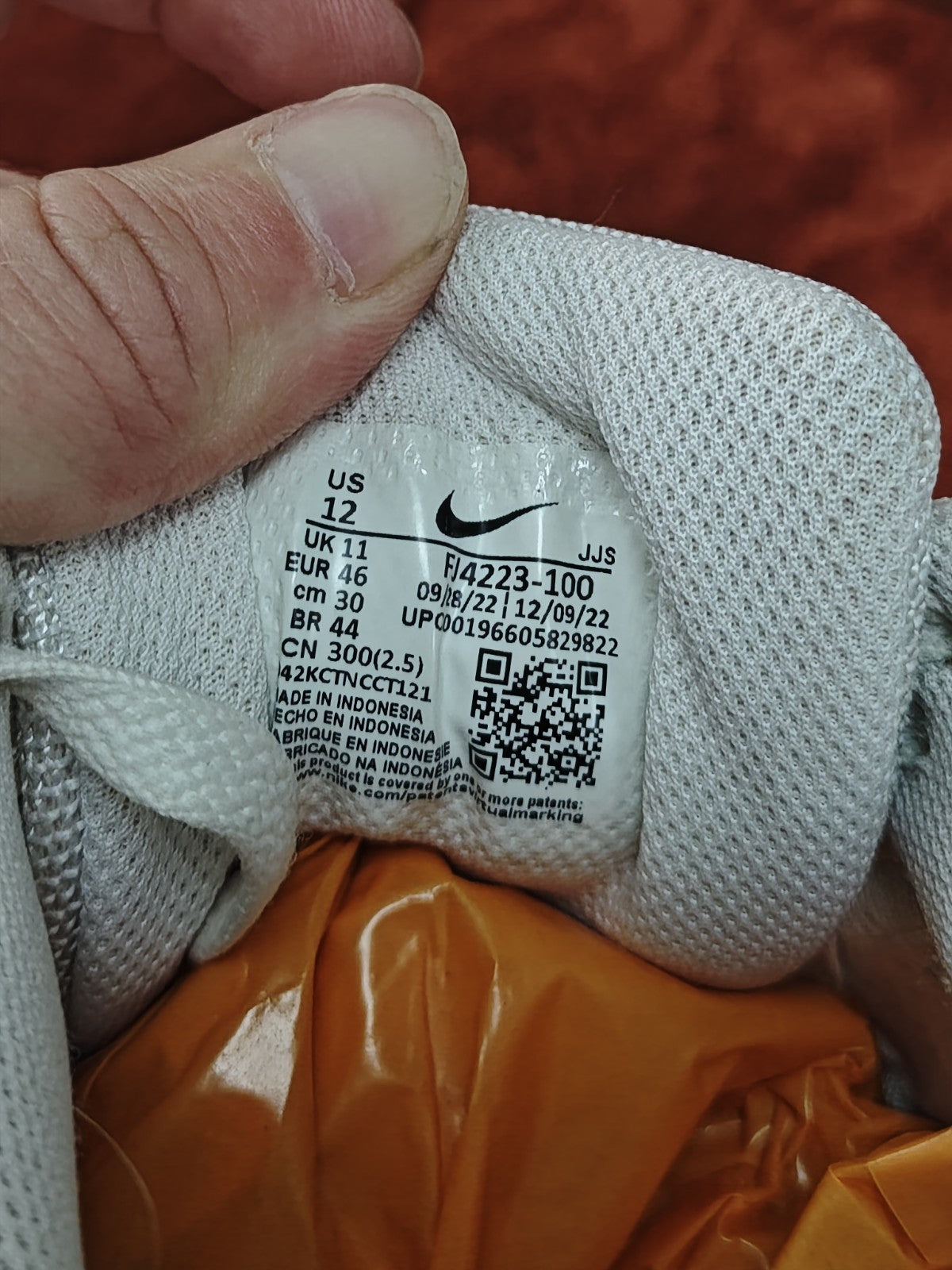 Nike Air Max 90 "Multi Swoosh"  Blanc / Cramoisi — UK 11 / EU 46
