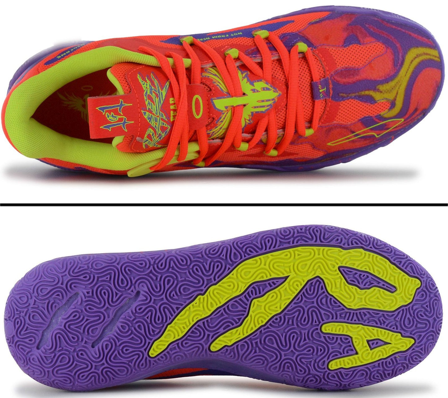 Puma PUMA MB.03 Lo Lava LaMelo Ball Baskets Sneakers Basketball 310847-01 - PATOGAZ